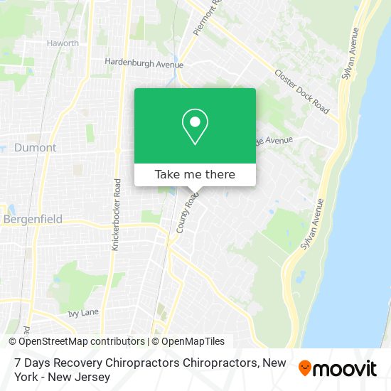 Mapa de 7 Days Recovery Chiropractors Chiropractors