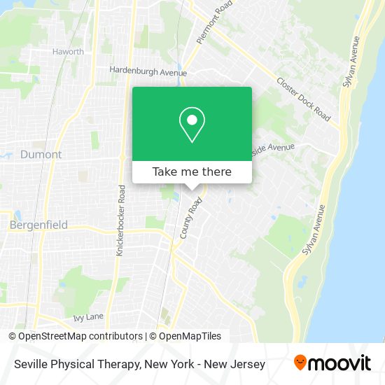 Mapa de Seville Physical Therapy