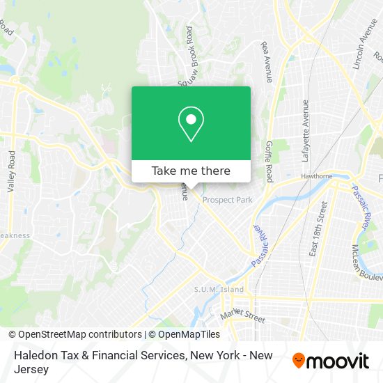 Mapa de Haledon Tax & Financial Services