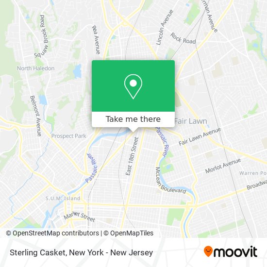 Sterling Casket map