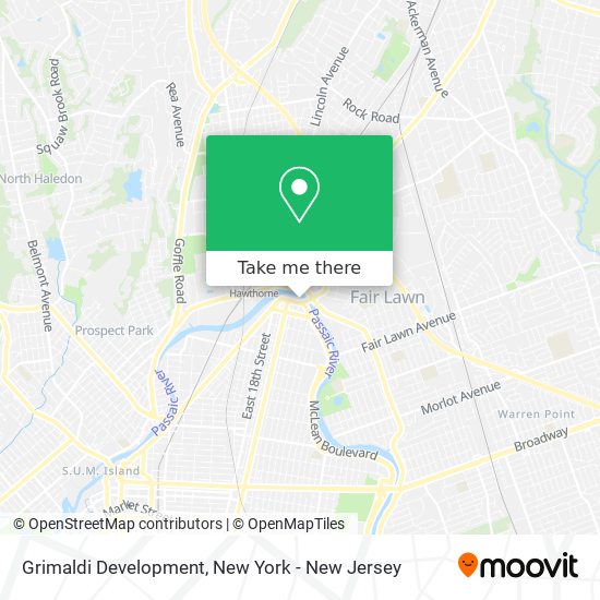 Grimaldi Development map