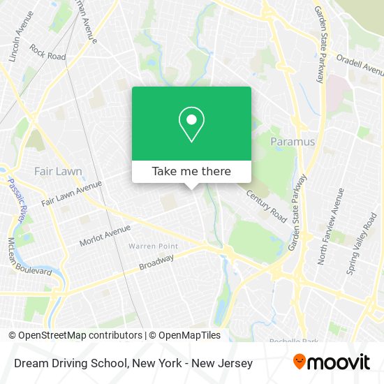 Dream Driving School map