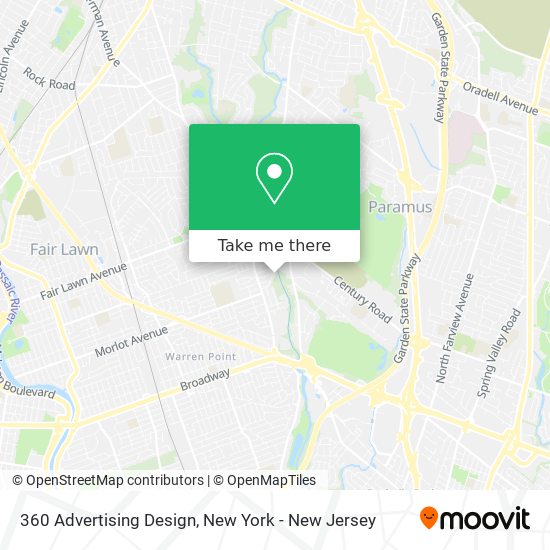 Mapa de 360 Advertising Design