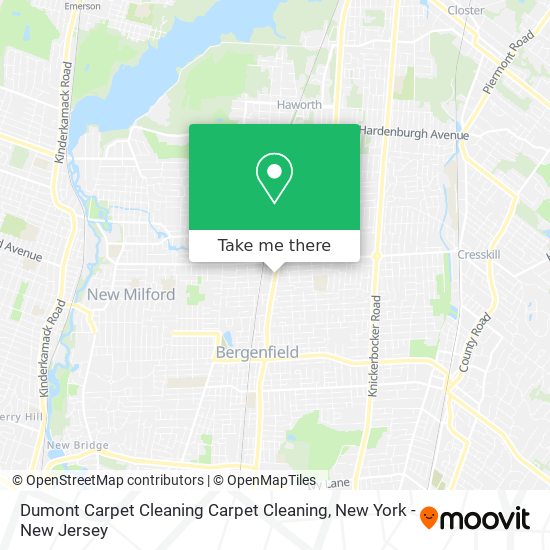 Dumont Carpet Cleaning Carpet Cleaning map