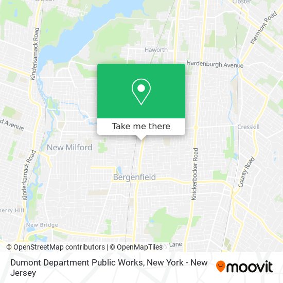 Mapa de Dumont Department Public Works