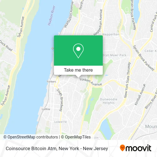Coinsource Bitcoin Atm map