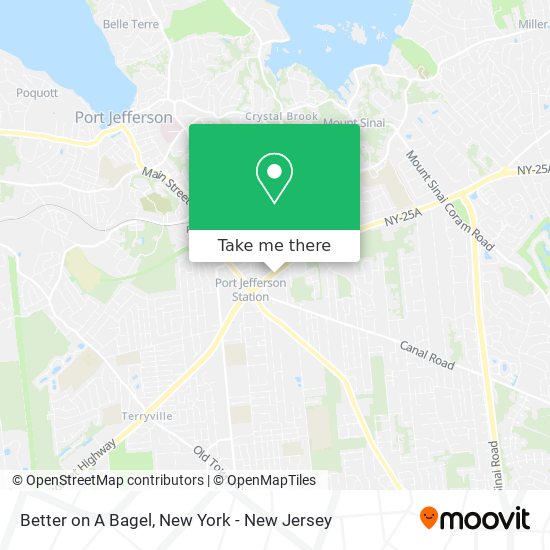 Better on A Bagel map