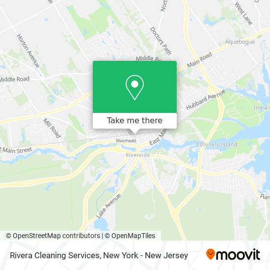 Mapa de Rivera Cleaning Services