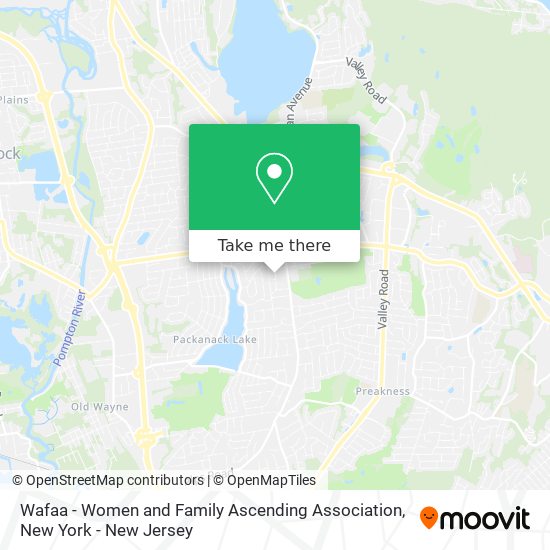 Mapa de Wafaa - Women and Family Ascending Association