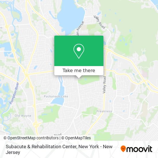 Subacute & Rehabilitation Center map