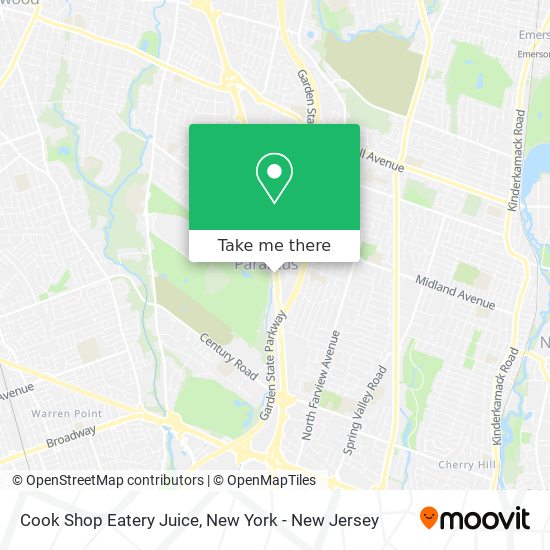 Cook Shop Eatery Juice map