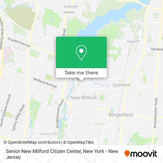 Mapa de Senior New Milford Citizen Center