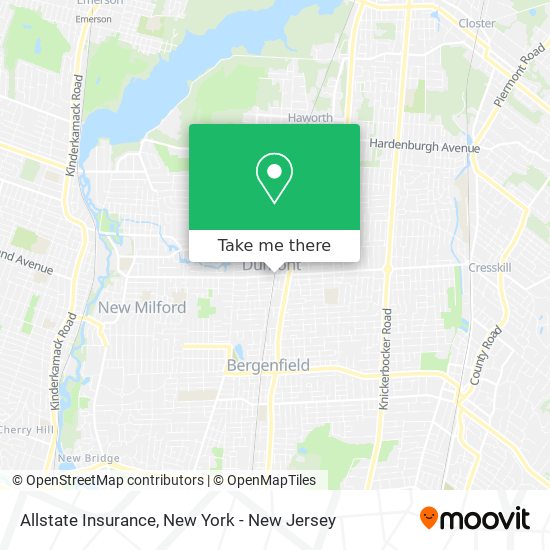 Mapa de Allstate Insurance