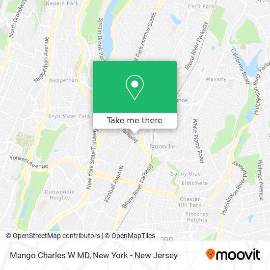 Mango Charles W MD map