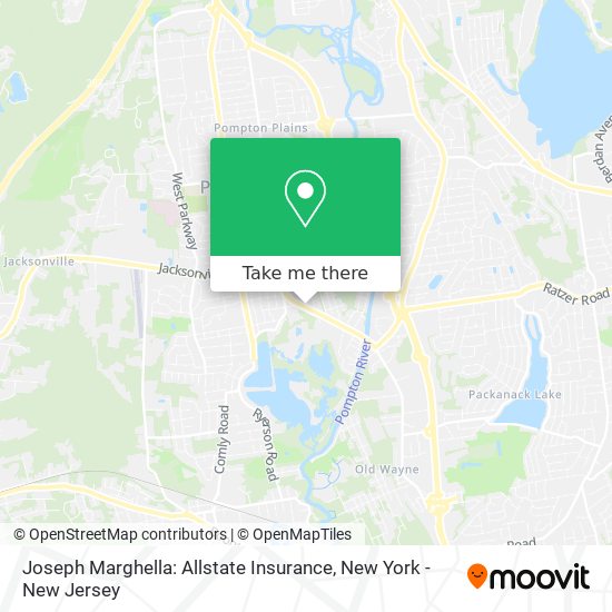 Mapa de Joseph Marghella: Allstate Insurance