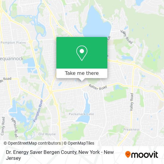 Dr. Energy Saver Bergen County map