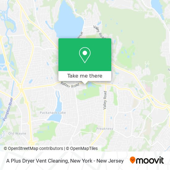 A Plus Dryer Vent Cleaning map