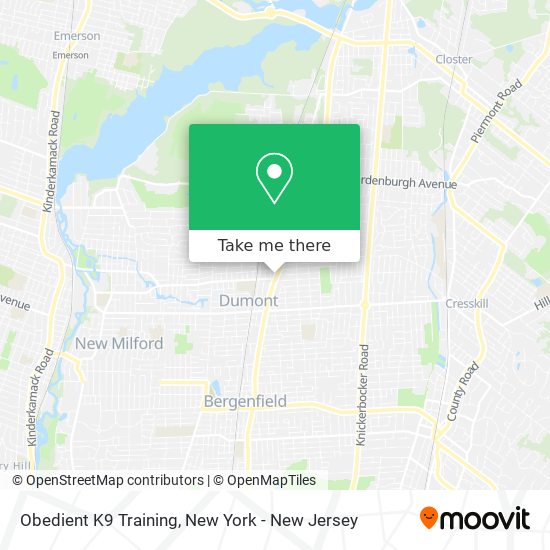 Obedient K9 Training map