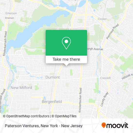 Mapa de Paterson Ventures