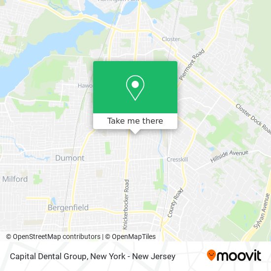 Capital Dental Group map