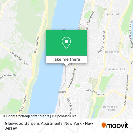 Mapa de Glenwood Gardens Apartments