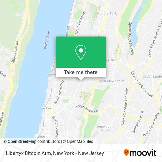 Mapa de Libertyx Bitcoin Atm