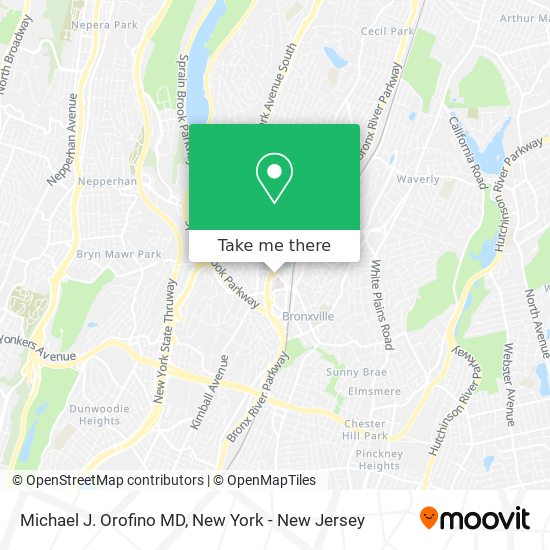 Michael J. Orofino MD map