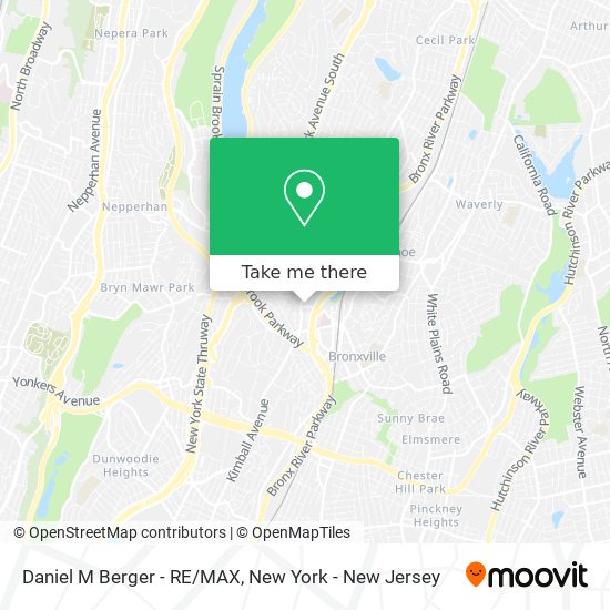 Daniel M Berger - RE/MAX map
