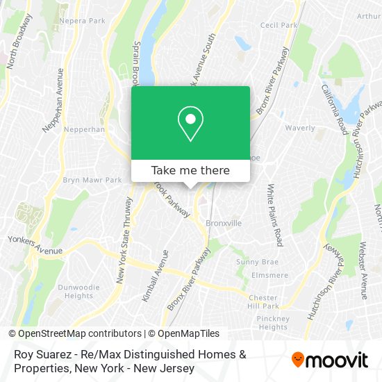Roy Suarez - Re / Max Distinguished Homes & Properties map