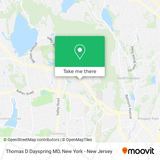 Thomas D Dayspring MD map