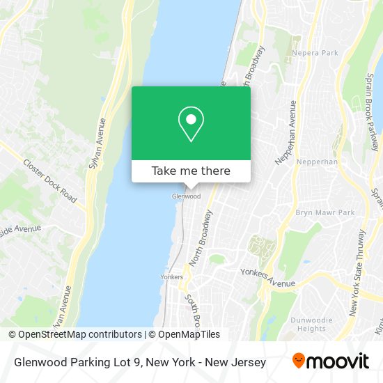 Glenwood Parking Lot 9 map