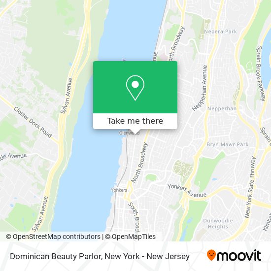 Dominican Beauty Parlor map