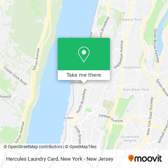 Mapa de Hercules Laundry Card