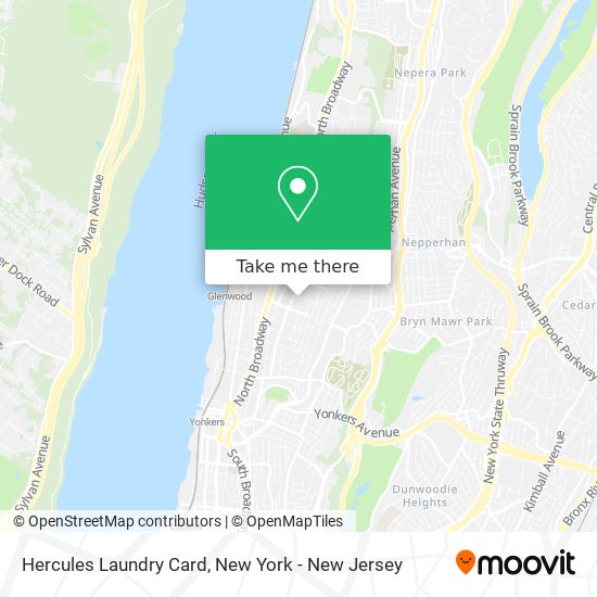 Mapa de Hercules Laundry Card