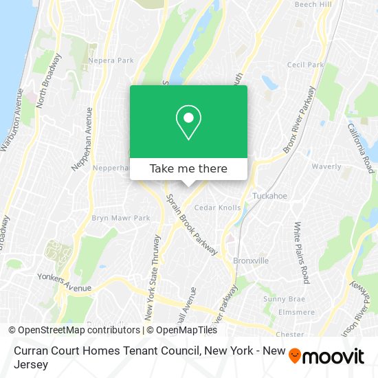 Curran Court Homes Tenant Council map