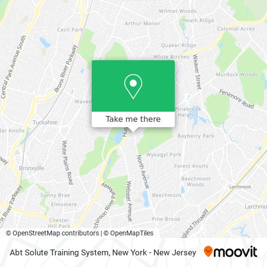 Mapa de Abt Solute Training System