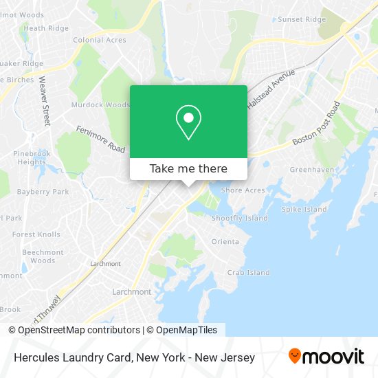 Mapa de Hercules Laundry Card