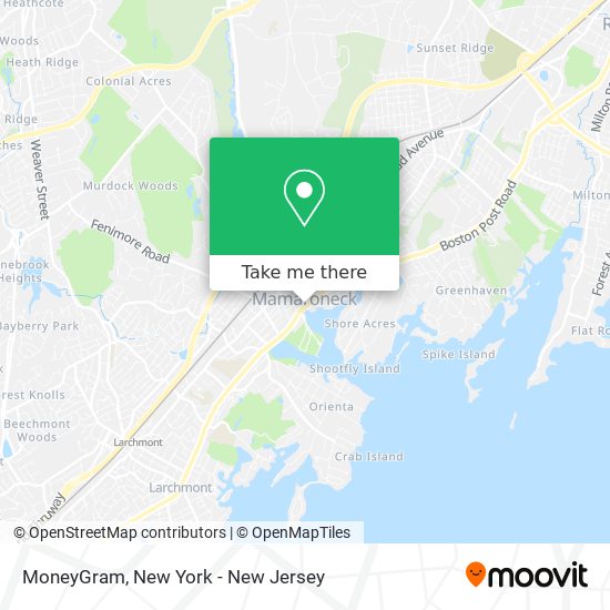 MoneyGram map