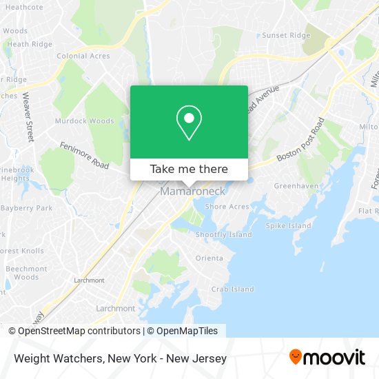 Weight Watchers map