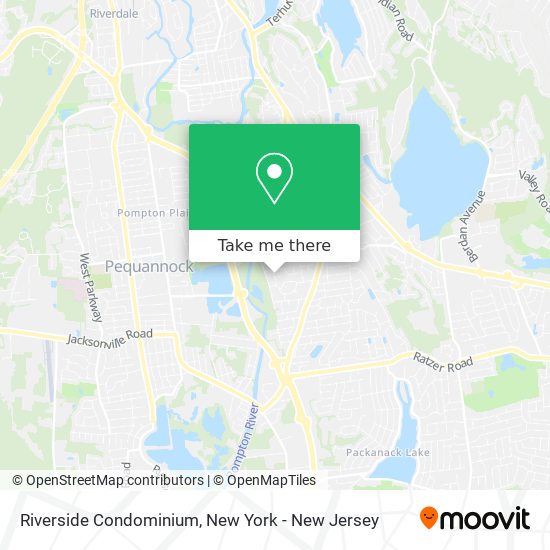Riverside Condominium map