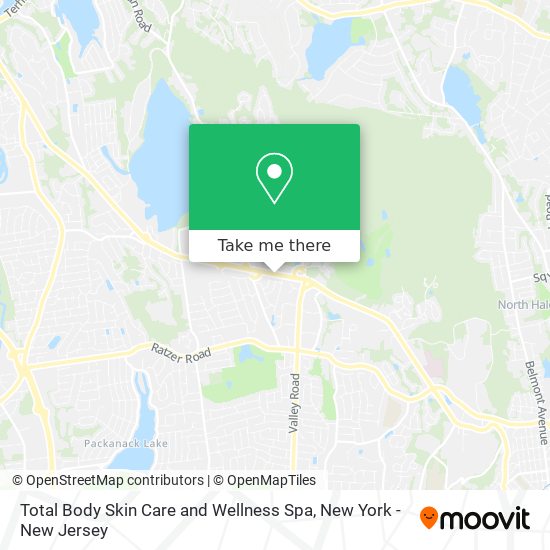 Mapa de Total Body Skin Care and Wellness Spa