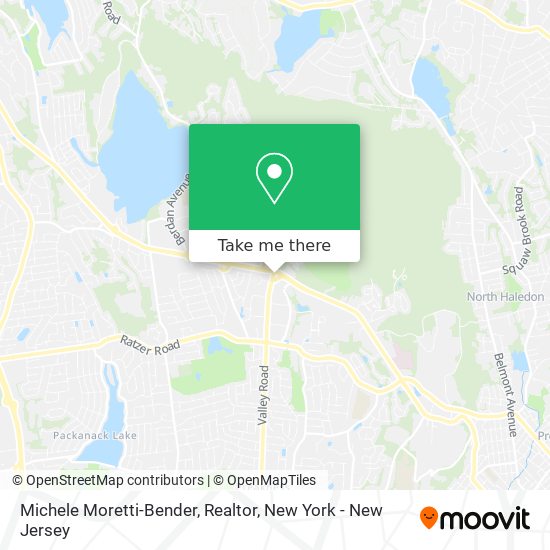 Michele Moretti-Bender, Realtor map