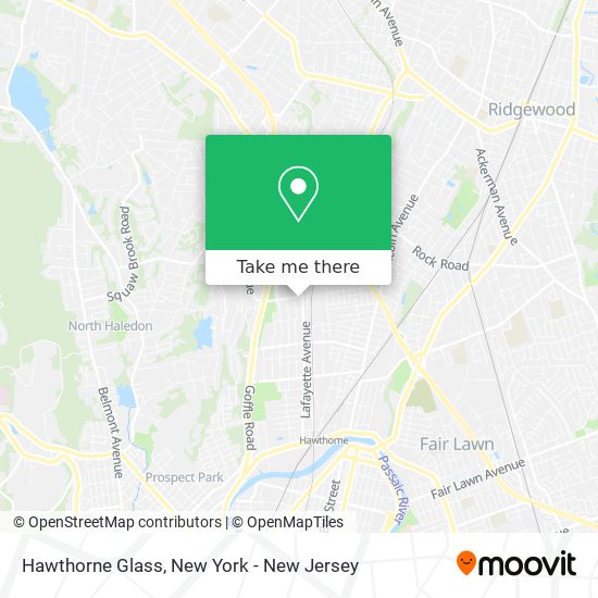 Mapa de Hawthorne Glass