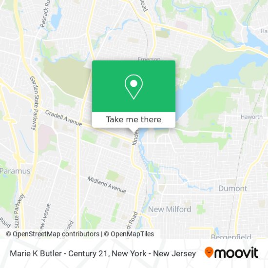 Marie K Butler - Century 21 map