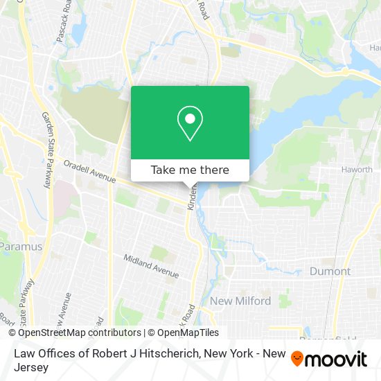 Law Offices of Robert J Hitscherich map