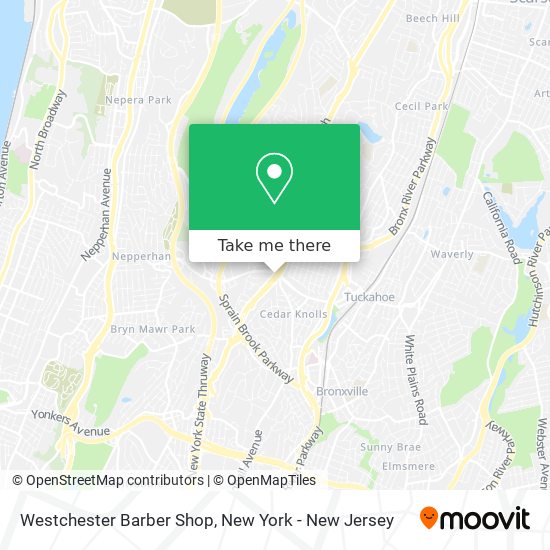 Westchester Barber Shop map