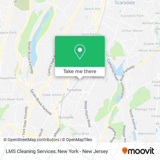 Mapa de LMS Cleaning Services