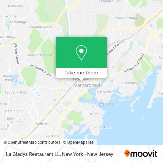 Mapa de La Gladys Restaurant LL