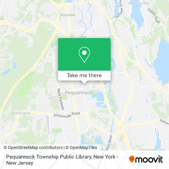 Mapa de Pequannock Township Public Library