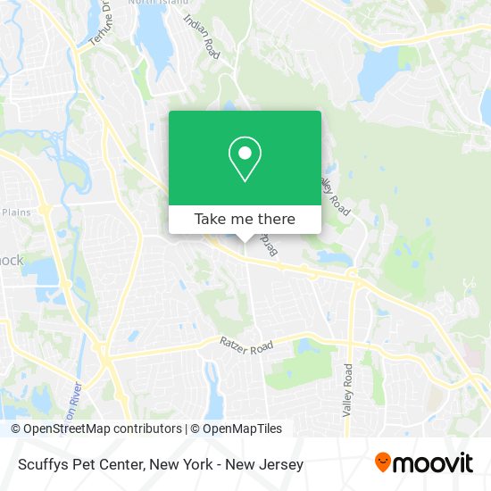 Scuffys Pet Center map